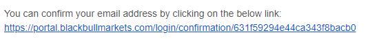 blackbull confirm email