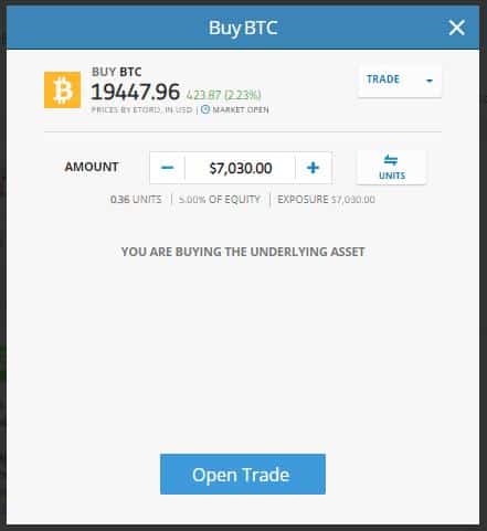 etoro buy btc open trade