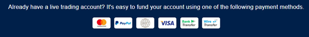 Oanda fund account payment methods