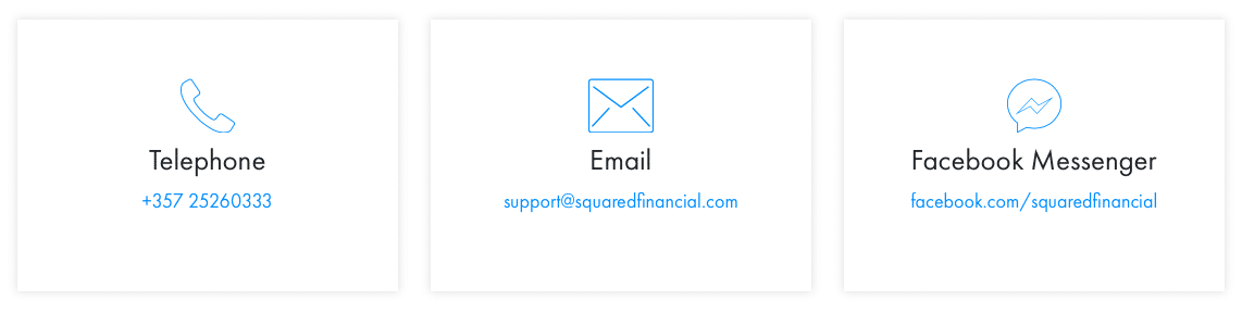 SquaredFinancial Support