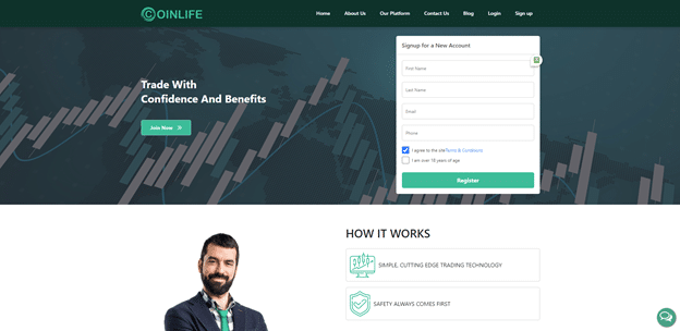 Coinlife crypto trading