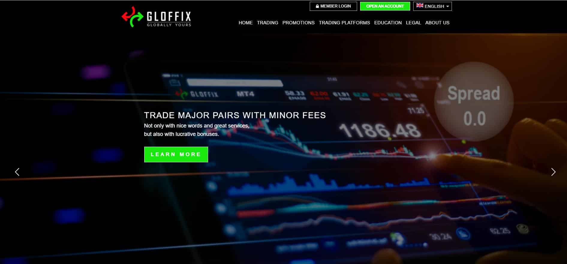 Gloffix CFD brokerage