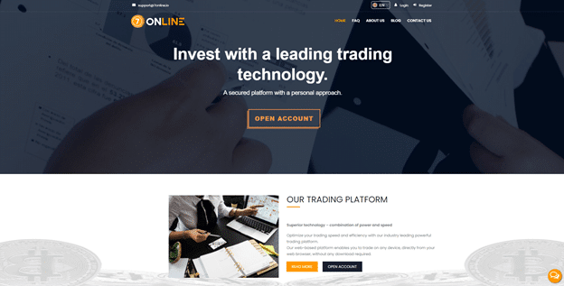 7Online crypto trading platform