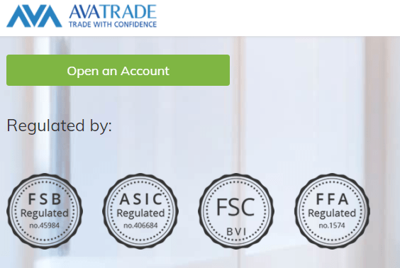 AVATrade Account Sign Up Promo