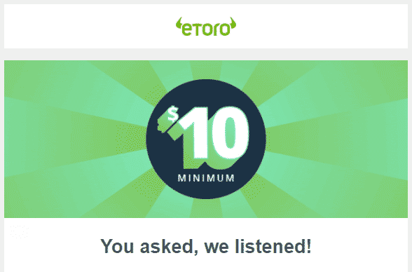 etoro minimum size